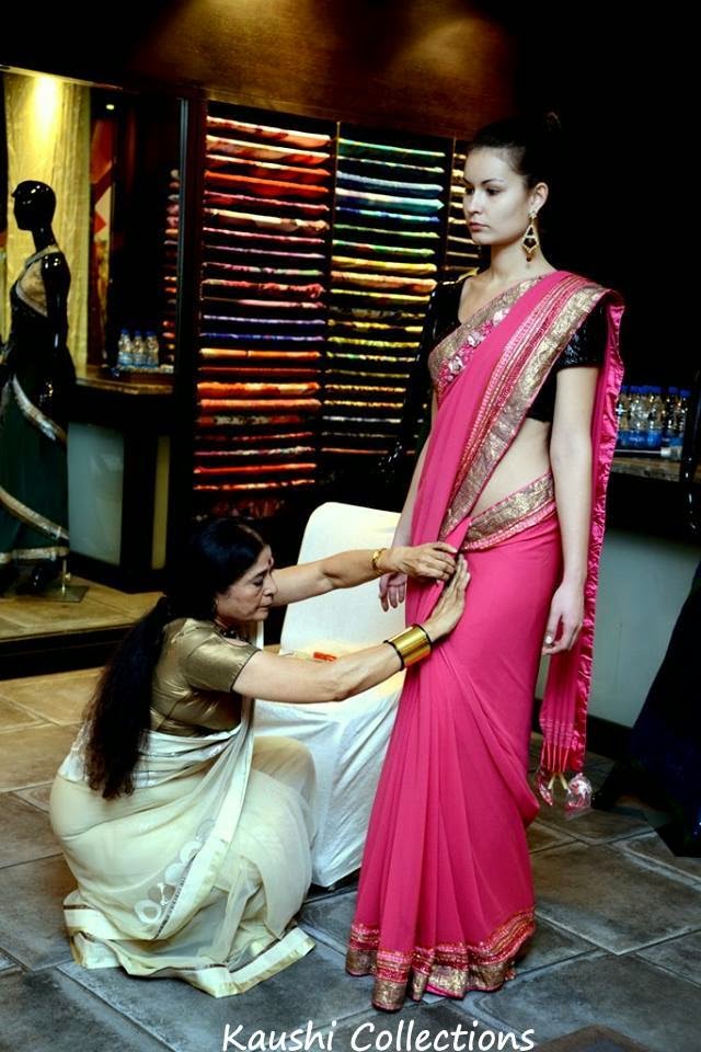 Sparkling Fashion Want To Drape Saree Like A Celebrity Saree