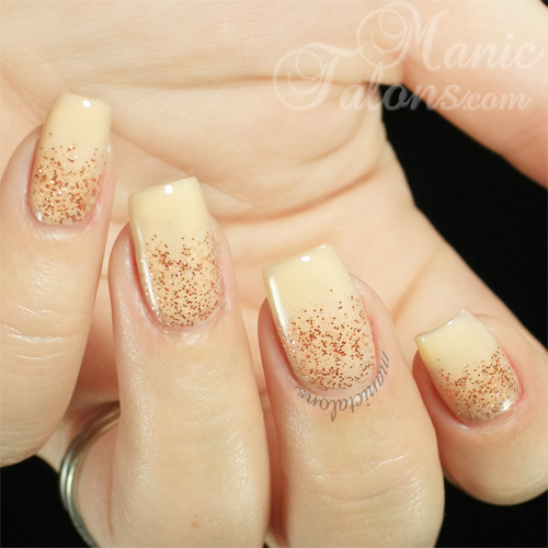 Glitter Fade with Luxio Whisper and Rose-Gold