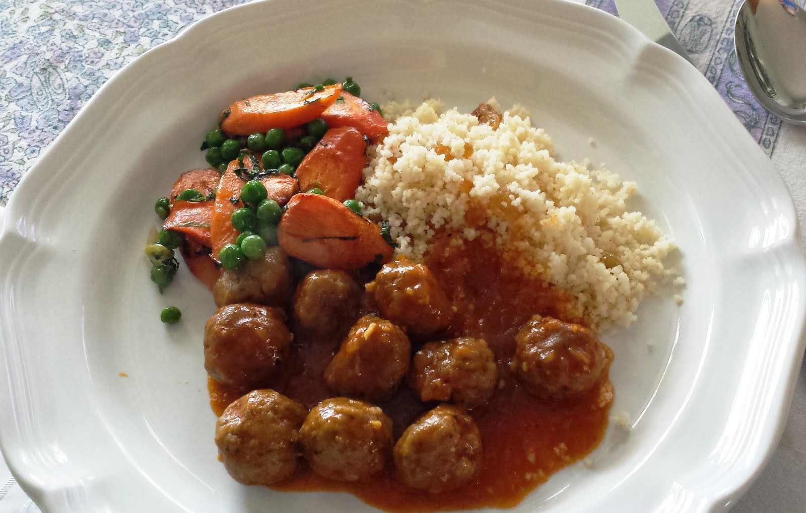 For Love of the Table Tunisian Spiced Lamb Meatballs