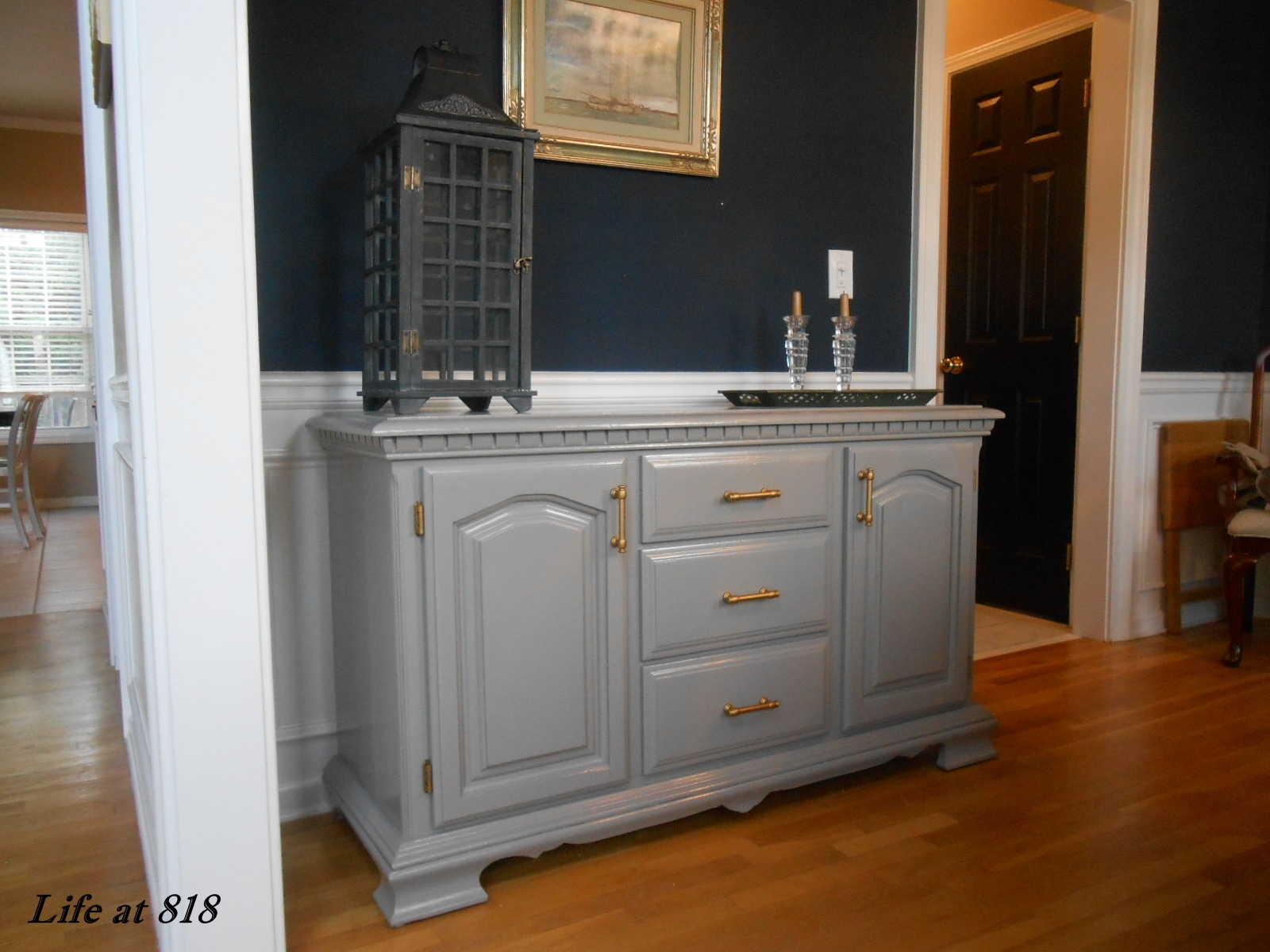 Life at 818 Refinishing a Dining Room Buffet