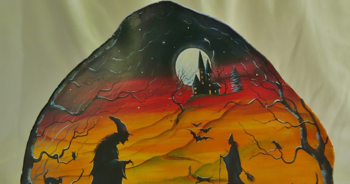 MAGIC BRUSH STUDIO OOAK Hand Painted large TREE FUNGUS ART on eBay right now