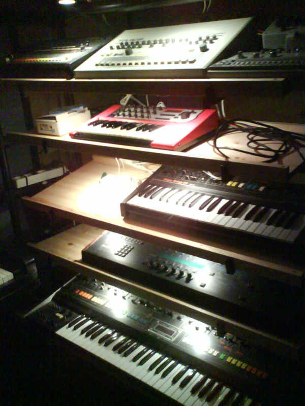 MATRIXSYNTH 6tier keyboard stand Jaspers synthesizer instrument