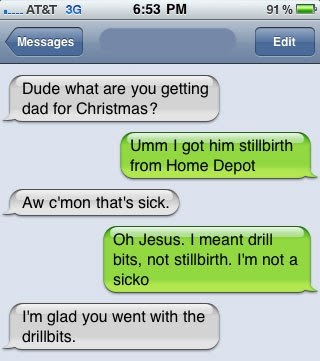 Funny Christmas Text Messages