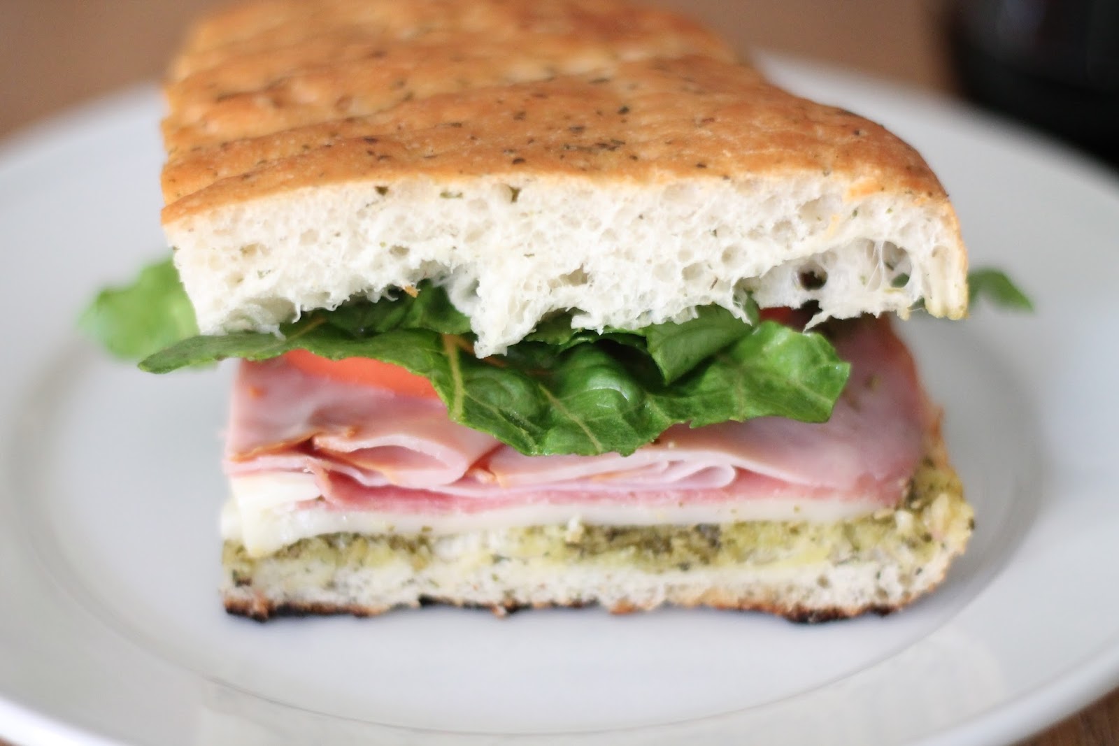 Italian Focaccia Sandwich 10 Minute Recipe