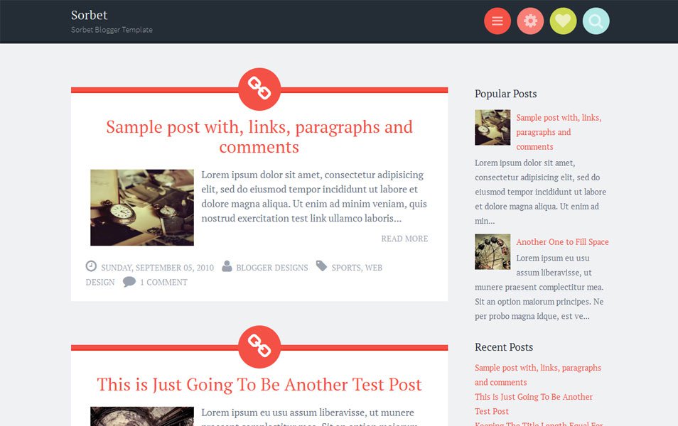 Free Professional Templates For Blogger
