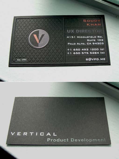 Black Business Card Designs Inspiration