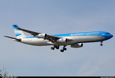 [Internacional] Aerolíneas Argentinas reduzirá malha aérea internacional A340_200+-+Aerolineas_2