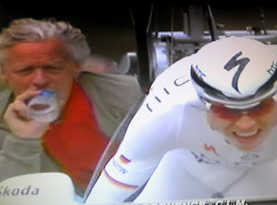 Yes, I took a picture of my TV screen because I don't know how to get footage out of my DVR