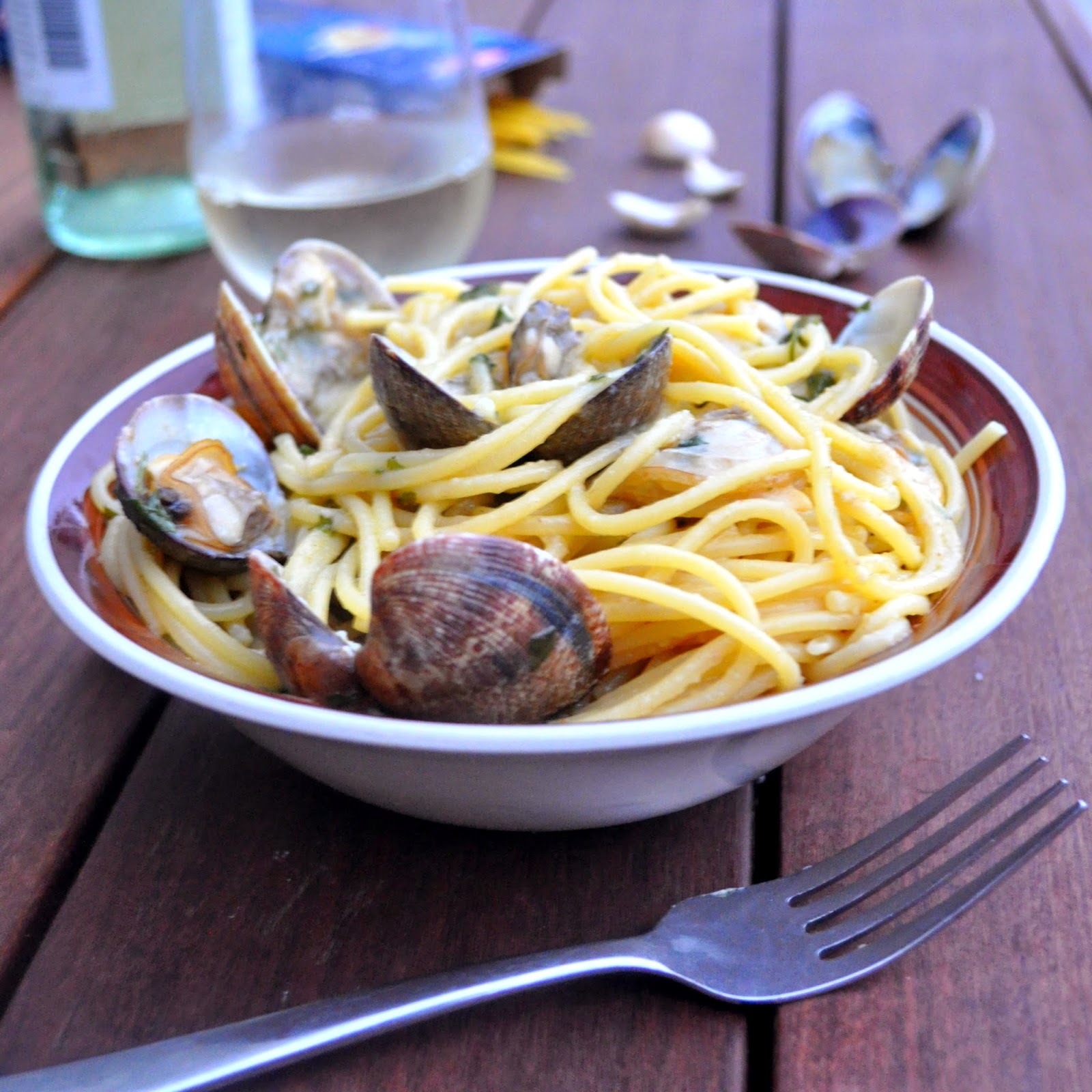 Cooking with Manuela Classic Italian Spaghetti with Clam Sauce