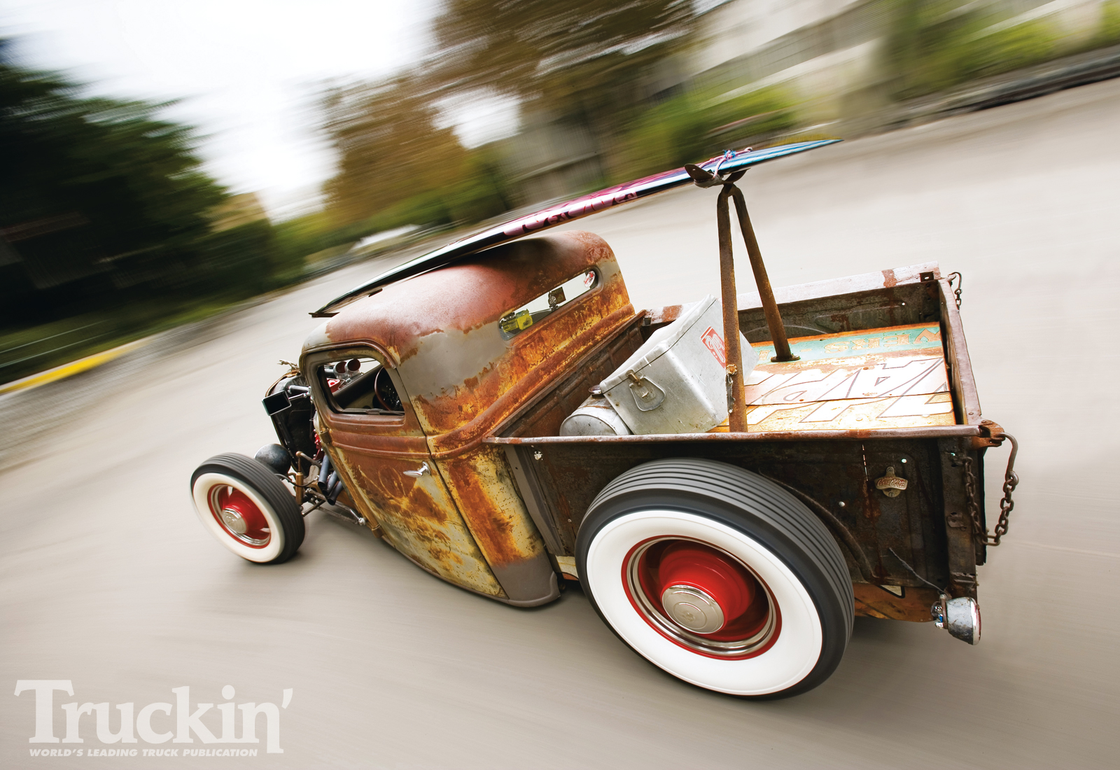 Hot Rod e Kustom Ford Truck 1936. Flathead v8, estilo Rat Rod.