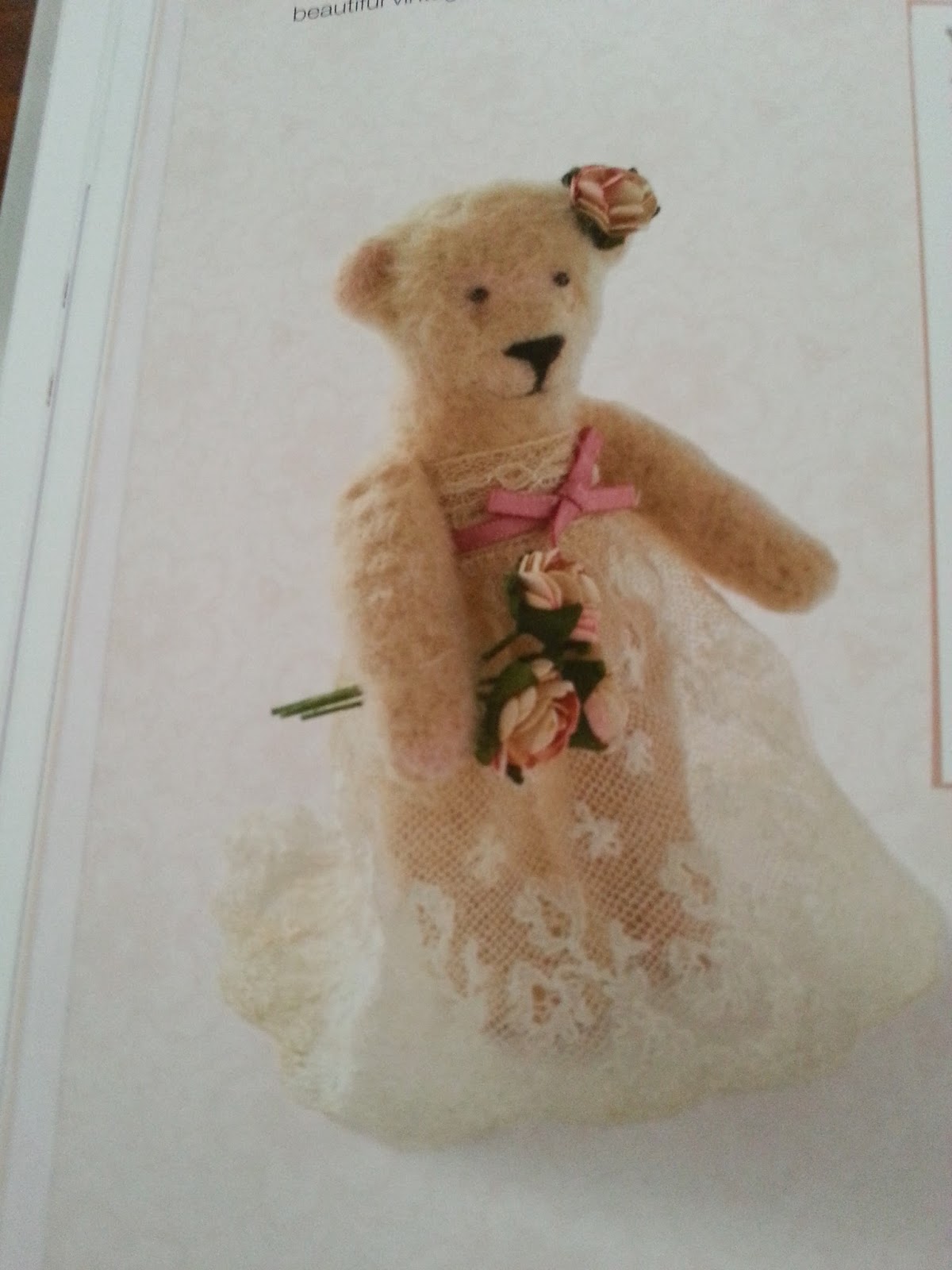 How to Make Little NeedleFelted Teddy Bears Book Review Crochet