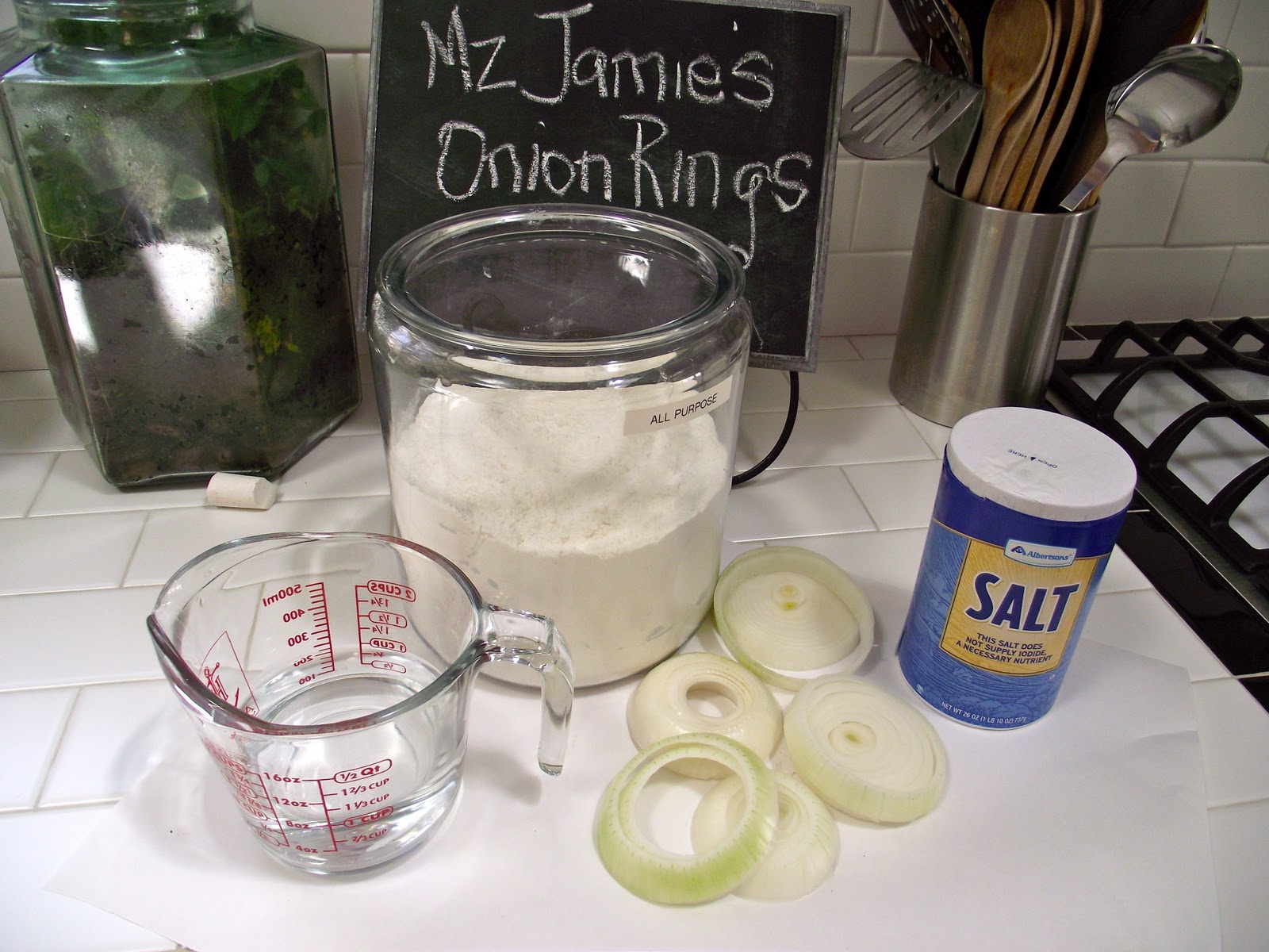 Won't Read Directions Onion Rings a la Jamie