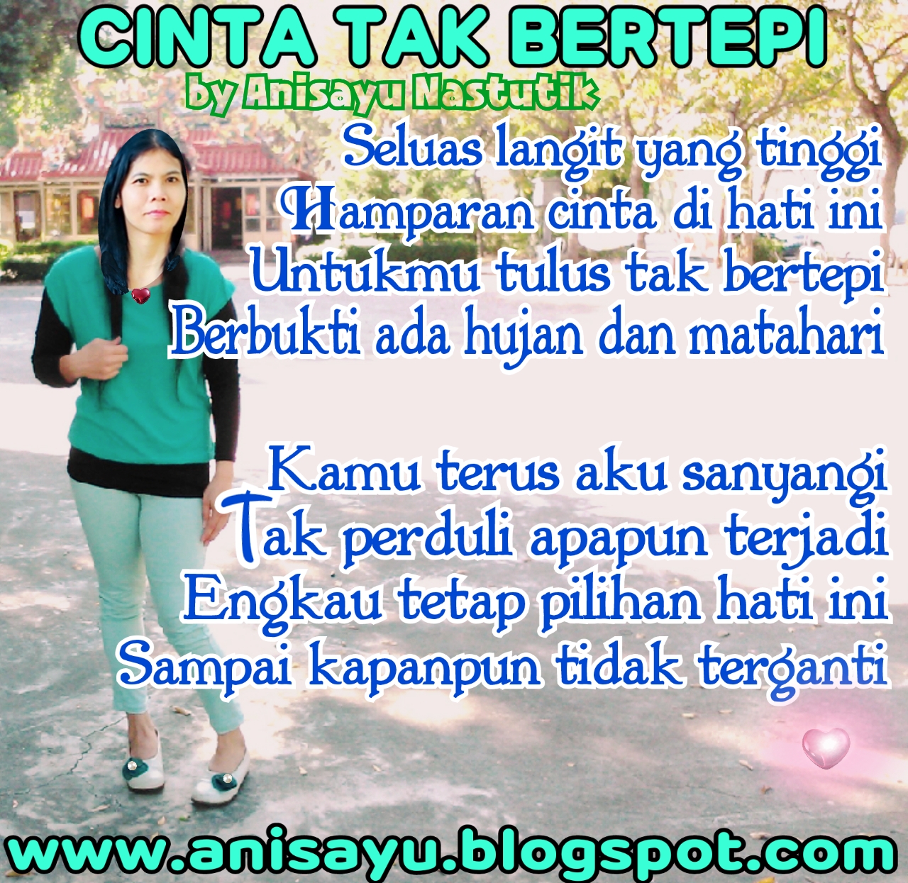 PUISI CINTA BY ANISAYU Cinta Tak Bertepi PUISI CINTA BY ANISAYU Cinta Tak Bertepi