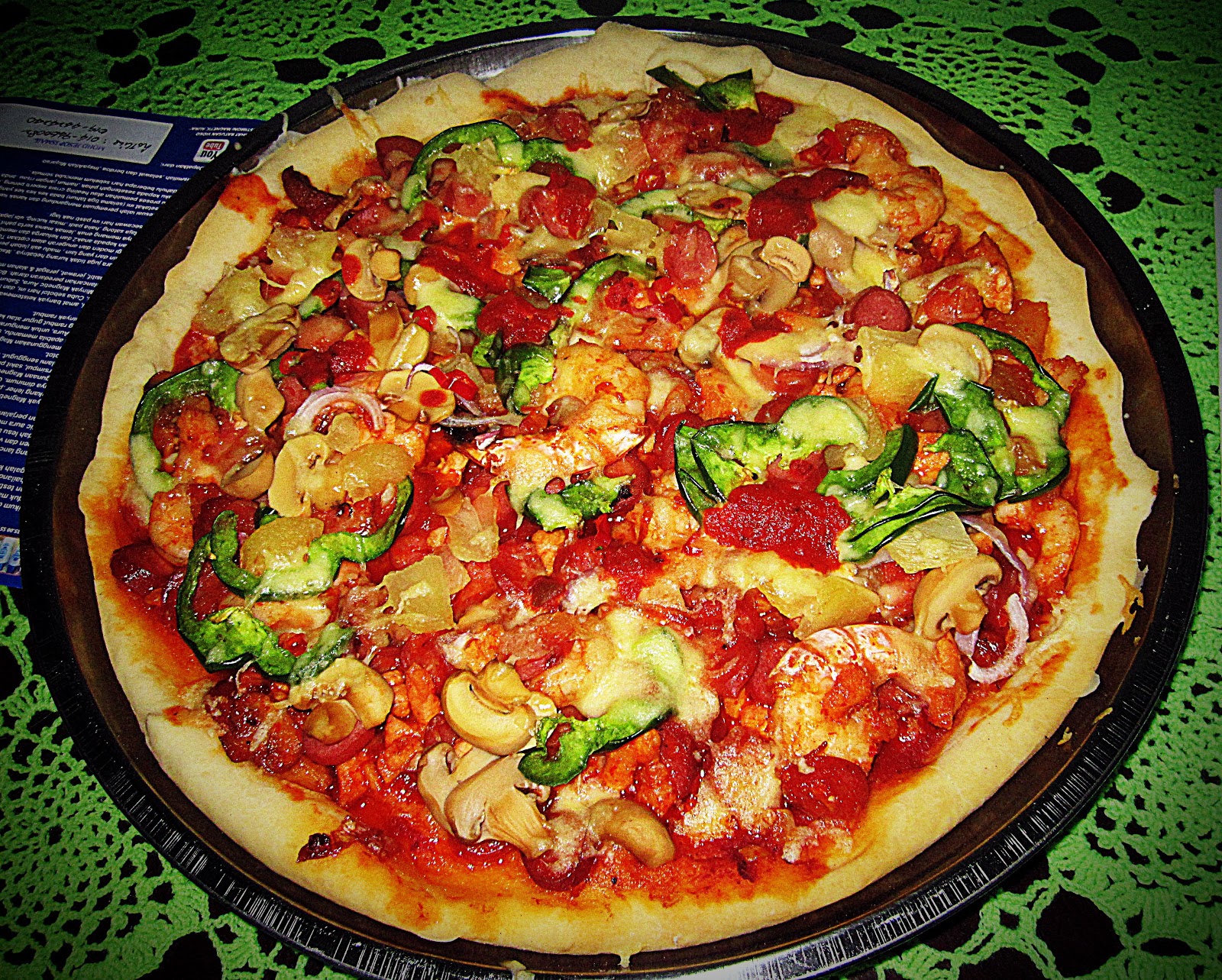 GOJES CRAFTS Yummy Seafood Pizza