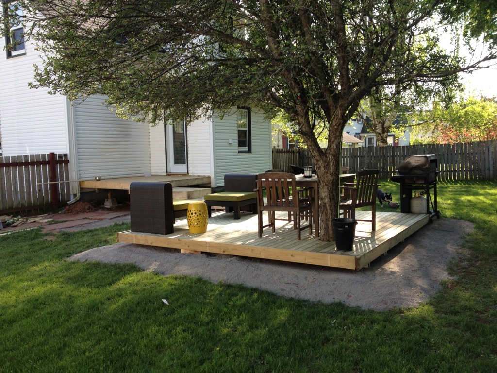 modern jane Backyard Makeover.
