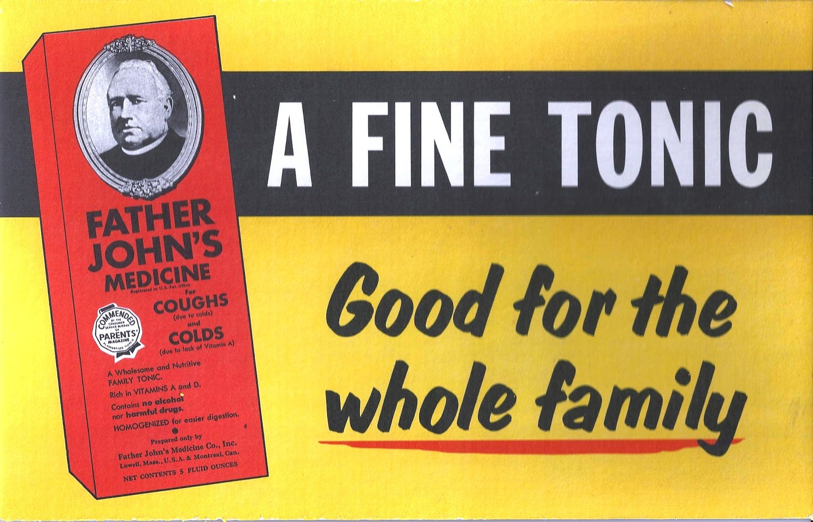 LowellIrish Fr. John's Medicine Good for the Whole Family