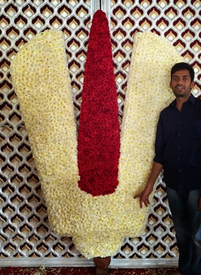 Sai Srija Arts Thermocol Craft Flower Decoration Venkateswara Swamy Namalu Lord Balaji Sai Srija Arts V Babji Hyderabad Sri murthy garu wrote sri venkateswara vratham after he had a vision. sai srija arts