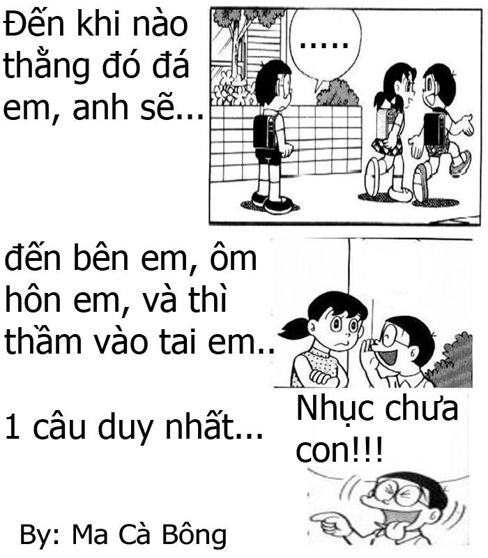 Đôrêmon chế - Đôrêmon dưới phiên bản lừa tình, chém gió,.... - Page 5 Doremon+100