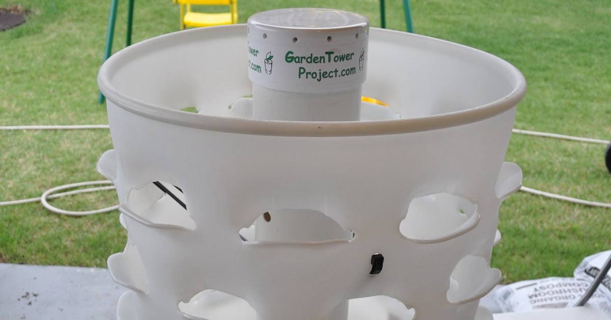 My Fruitful Life How to fill your Garden Tower with soil