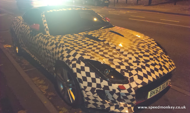 Jaguar F-Type Coupe spy shots