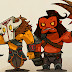 Dota 2 wallpaper Wallpaper JUGGERNAUT AND AXE MINIMAL Dota 2 HD
