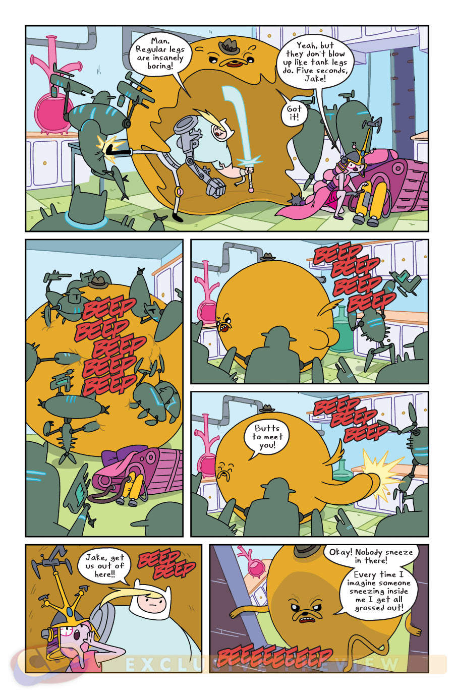 Adventure Time Fionna And Cake Comic