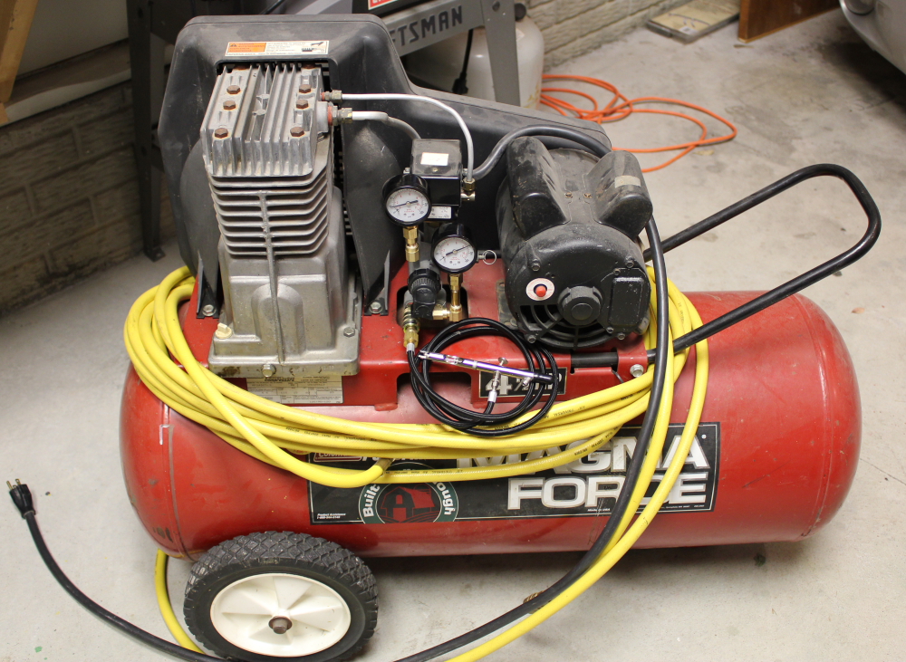 N Scale Addiction Model Railroading Tools Air Compressor