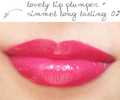 błyszczyk lovely lip plumper