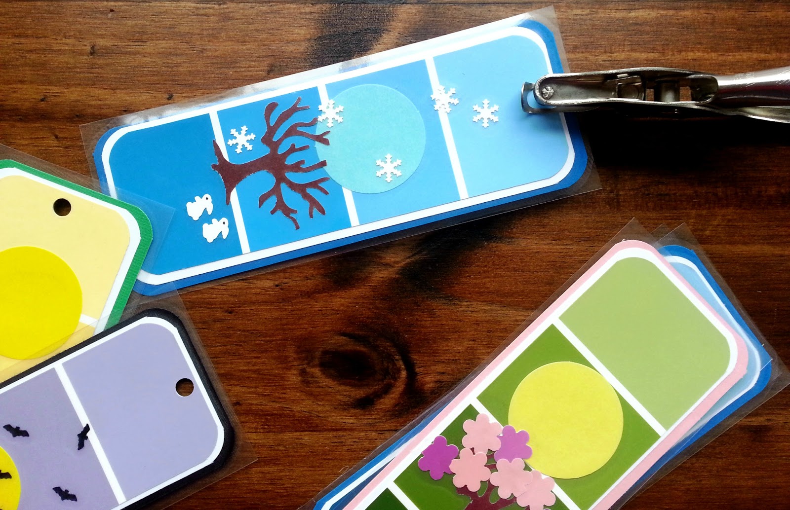 Castellon's Kitchen Paint Chip Bookmarks