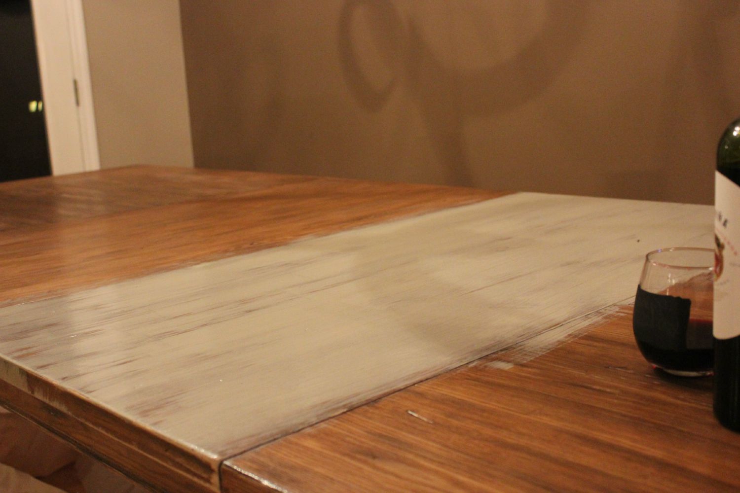 Total Basset Case How to Stain a Table in 5 steps