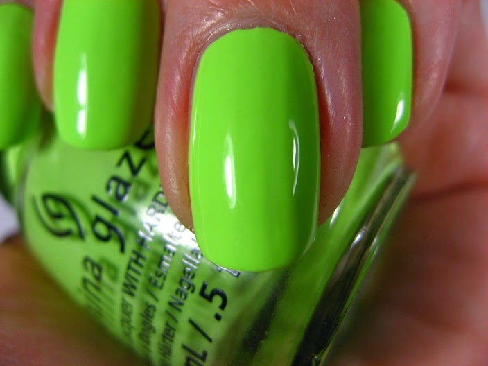 3. "China Glaze Grass is Lime Greener" - wide 7