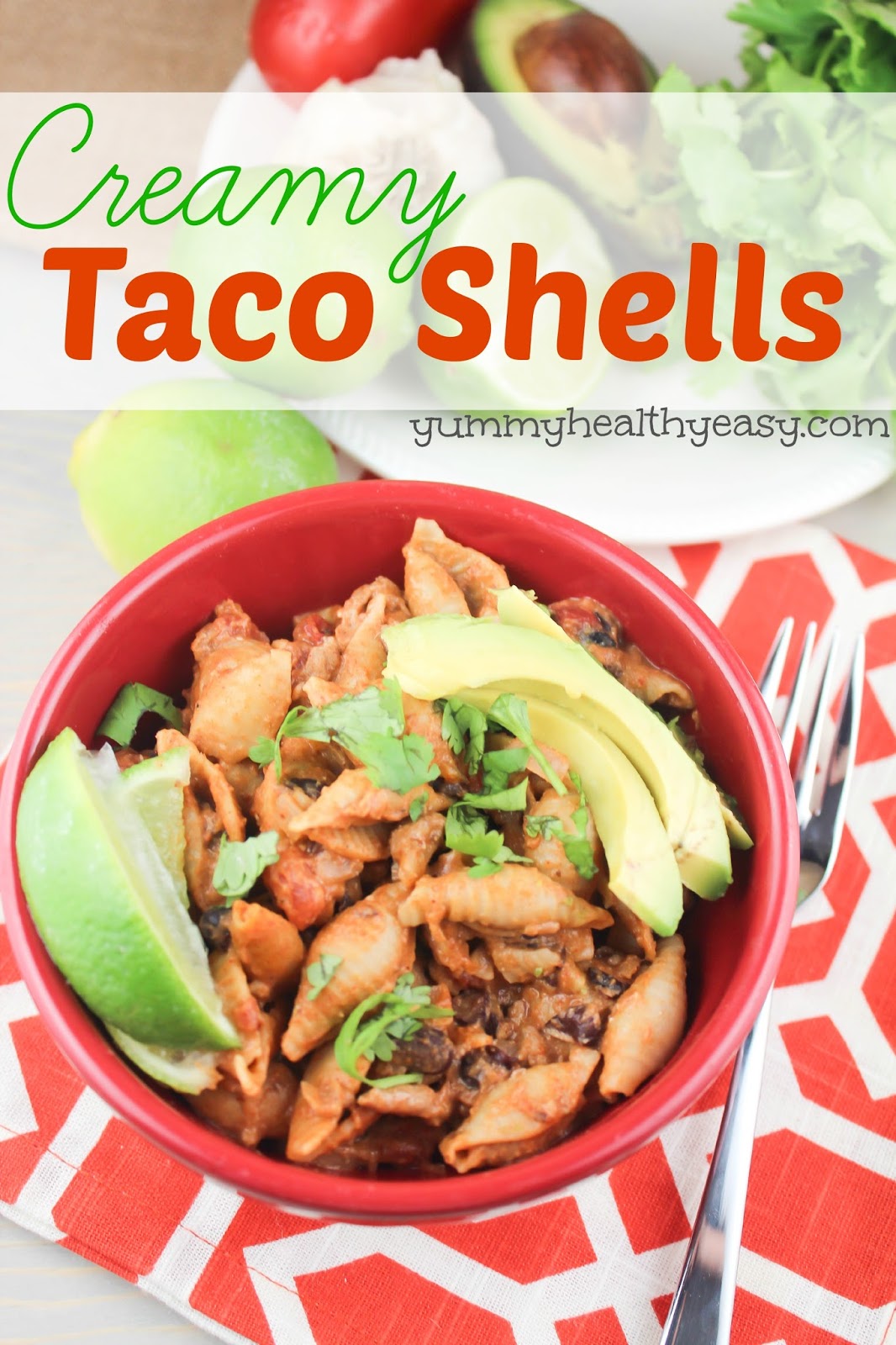 Creamy Taco Shells Yummy Healthy Easy
