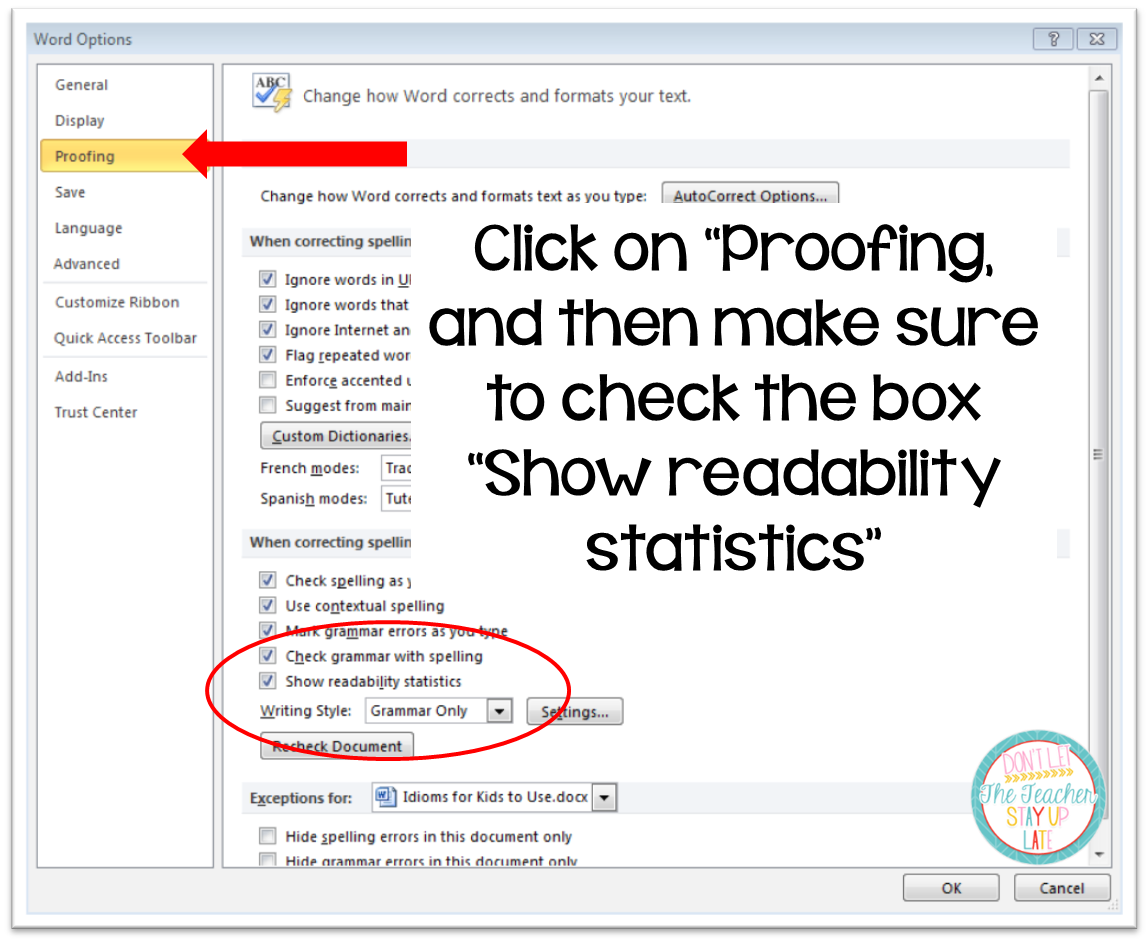 whats another term for readable