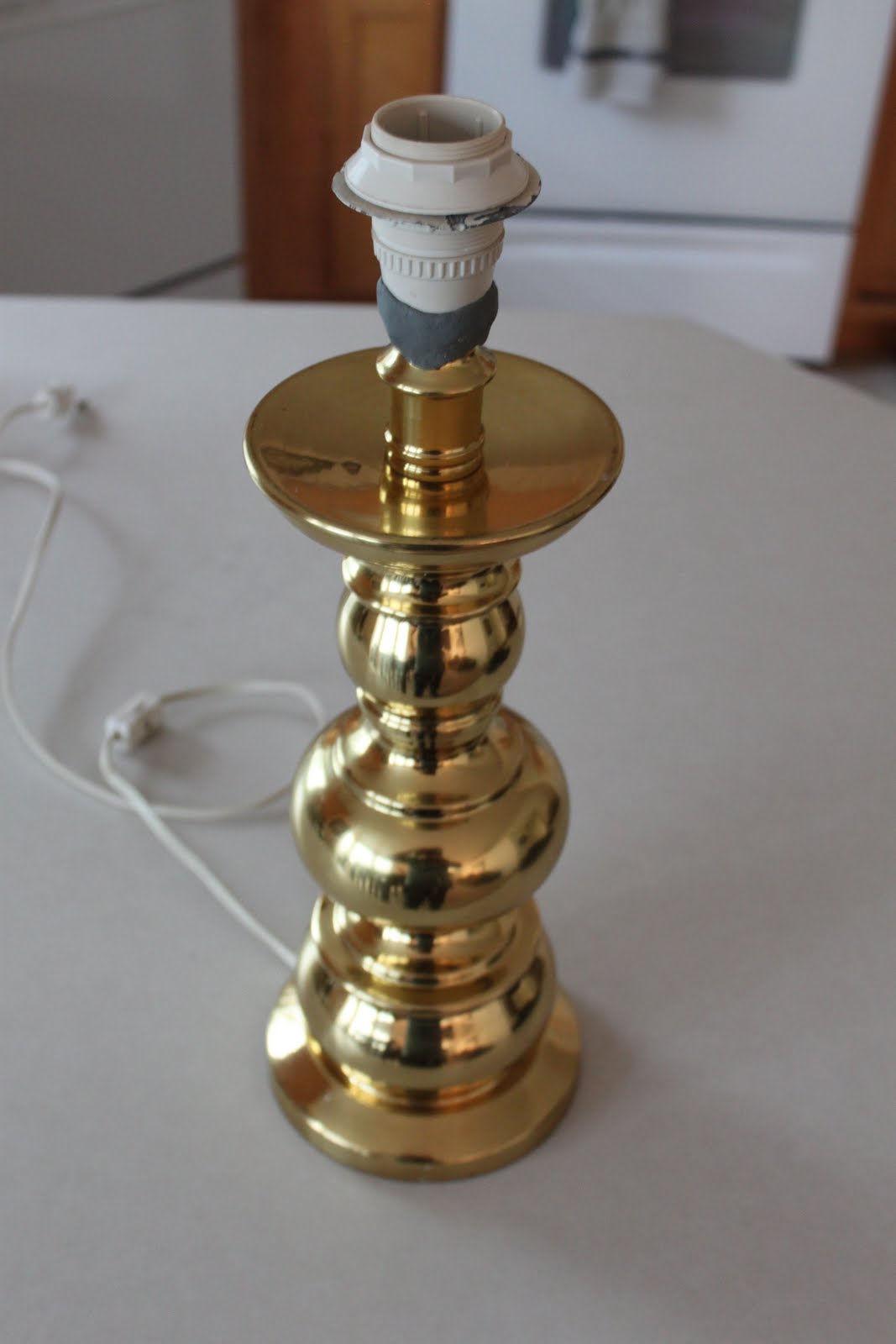 from Gardners 2 Bergers Z Gallerie Lamp Knock Off