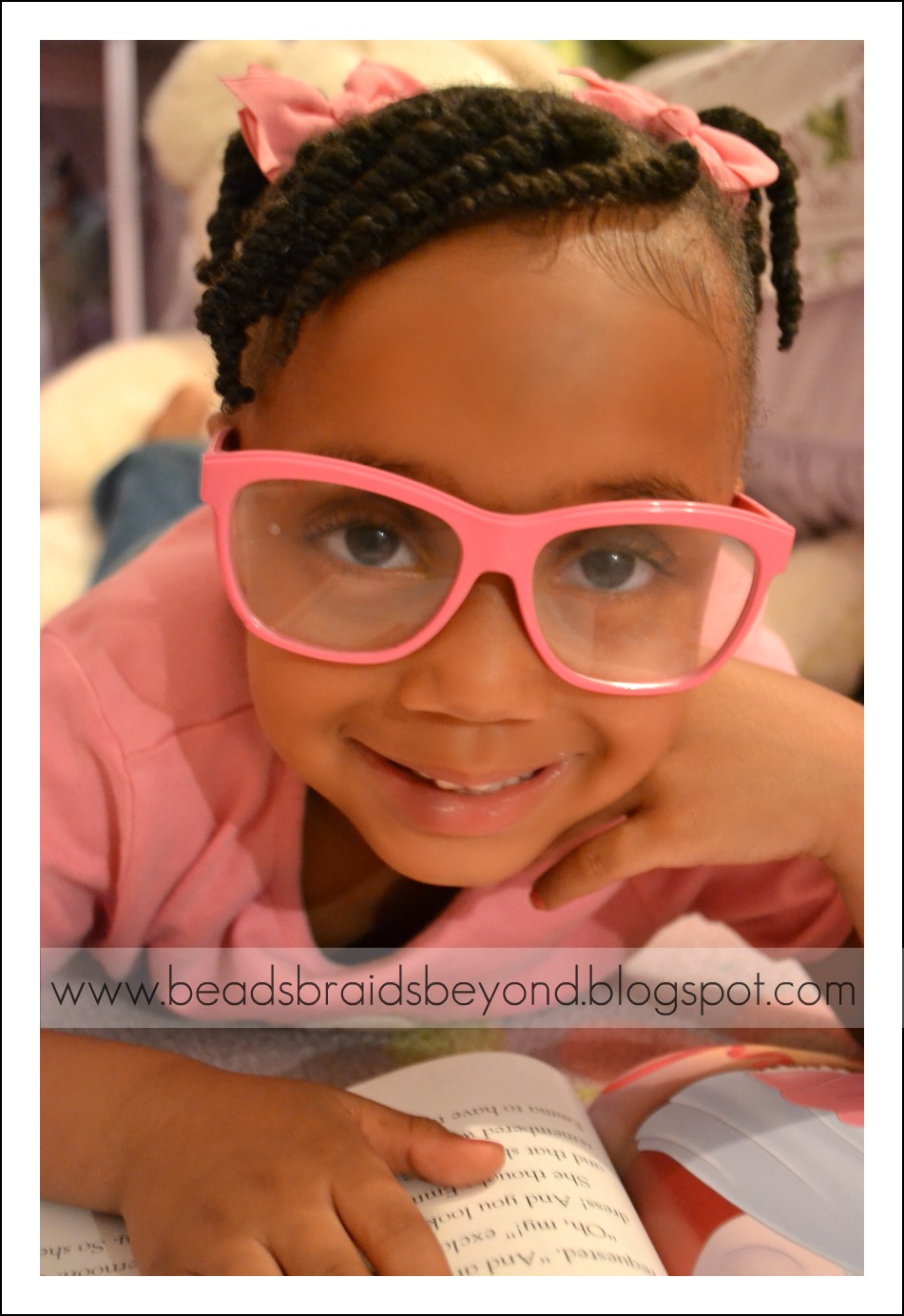 Beads, Braids and Beyond Little Girls Natural Hairstyle Cornrows