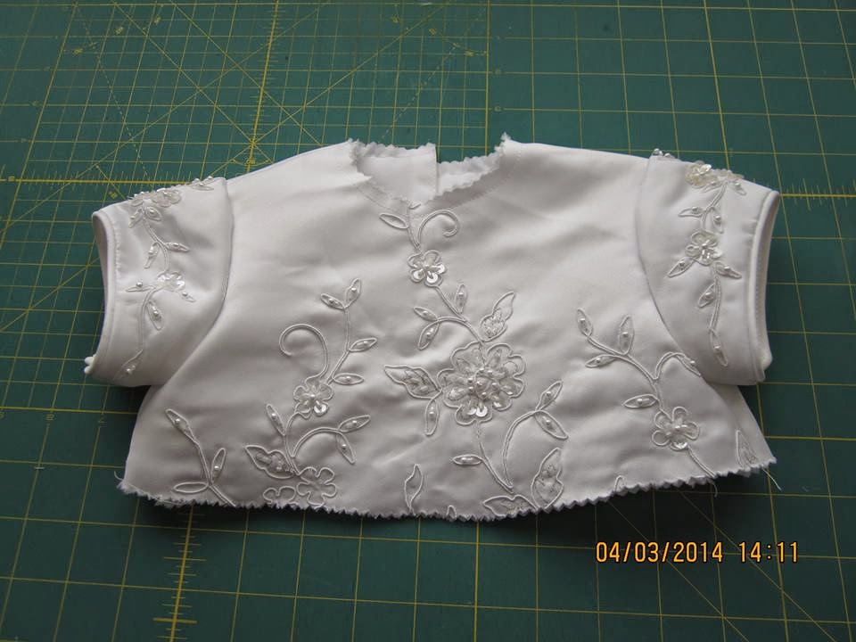 HandMade Gifts Are Best Awesome Baby Blessing Dress from Wedding Dress