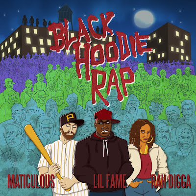 maticulous - "Black Hoodie Rap" feat. Lil Fame (M.O.P.) & Rah Digga / www.hiphopondeck.com