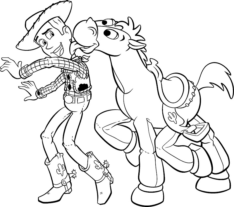 Posted in Woody Coloring Pages title=