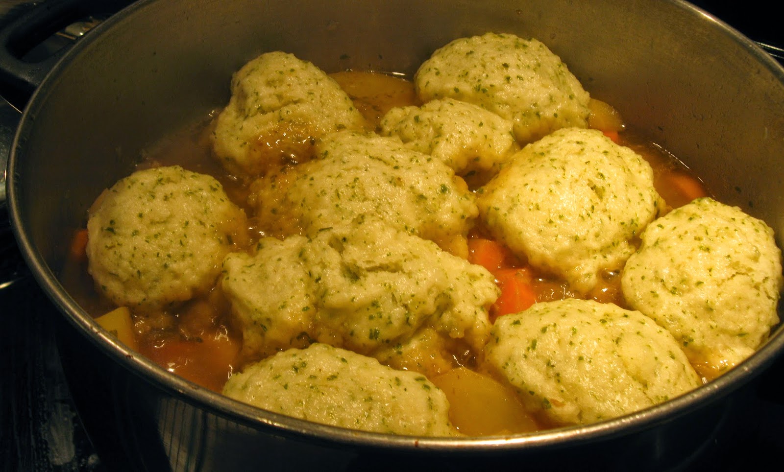 Thel's Kitchen Beef Stew with Parsley Dumplings