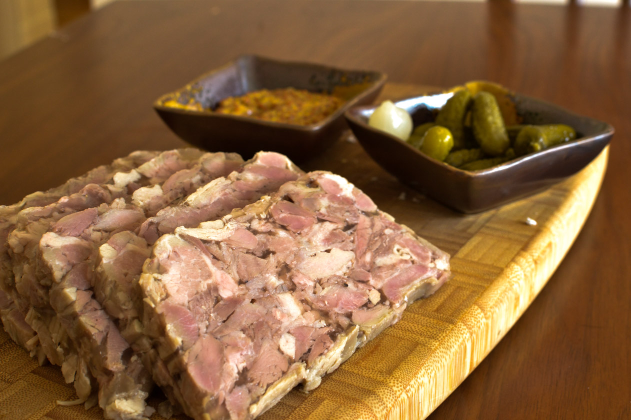 brains for brunch Pig's Head Terrine