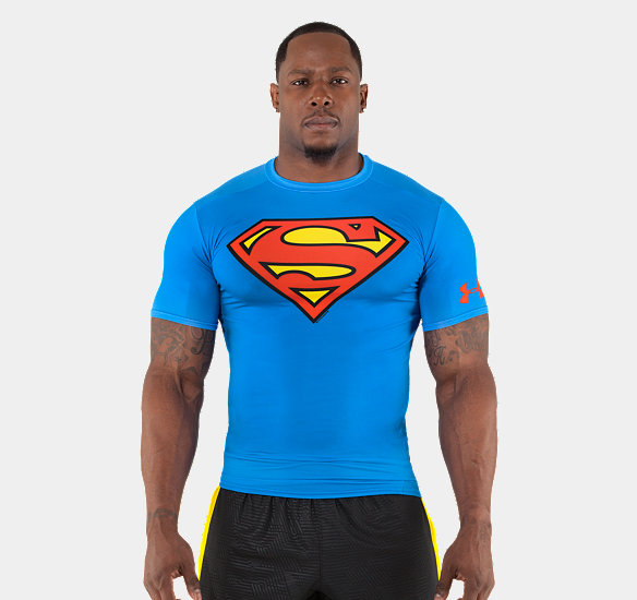 camisetas deportivas de superheroes