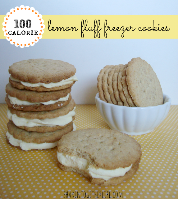 Lemon Fluff Freezer Cookies