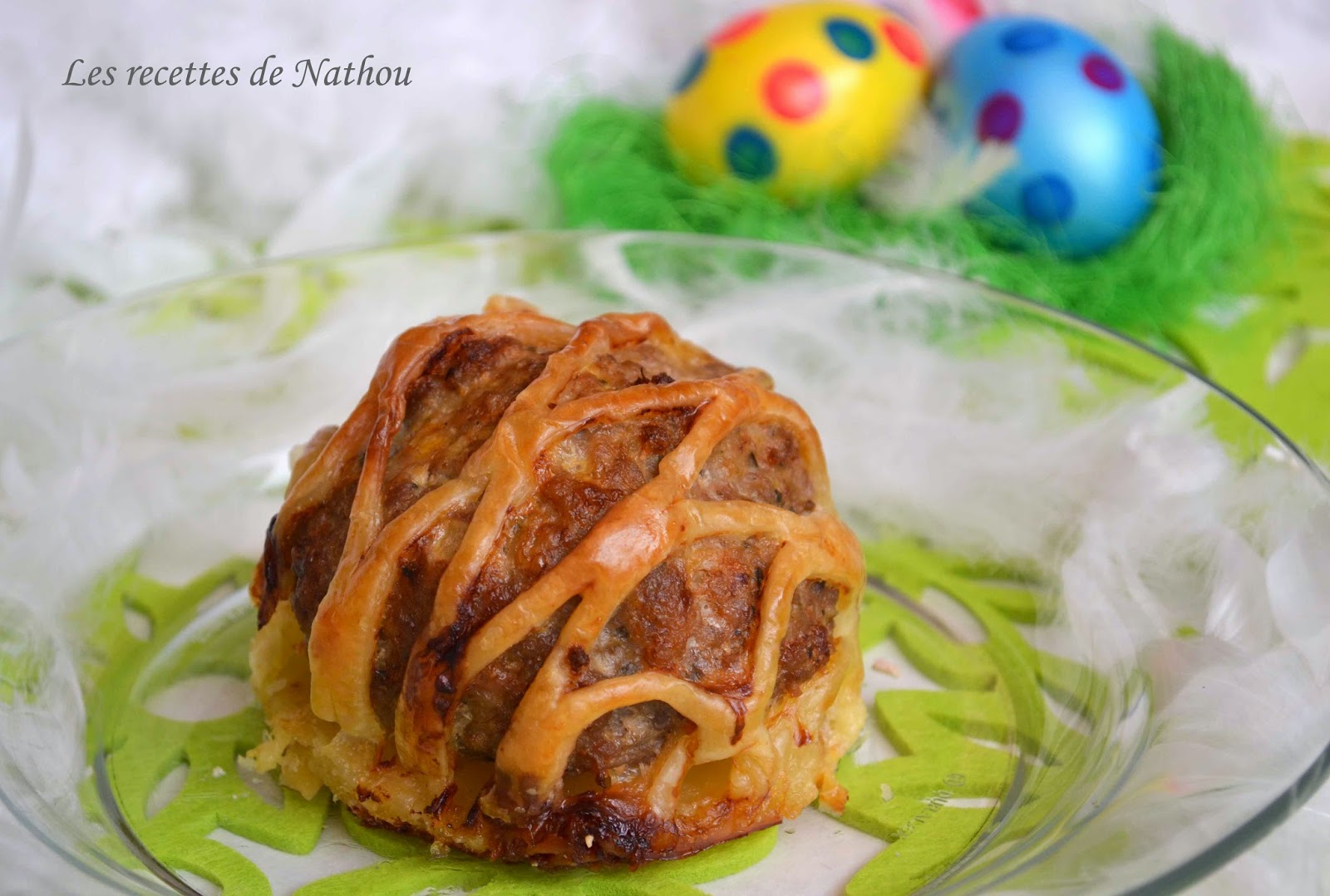 Ma cuisine au fil de mes idées... Pain de viande surprise pour Pâques