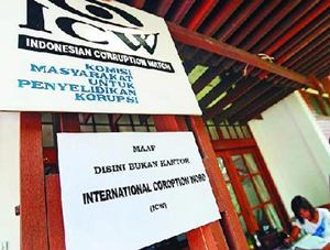 The Indonesia Corruption Watch