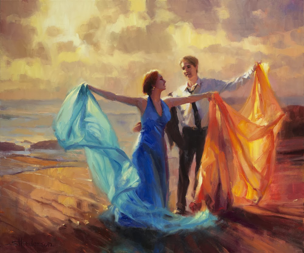 Steve Henderson, 1957 Realism / Impressionist painter Tutt'Art