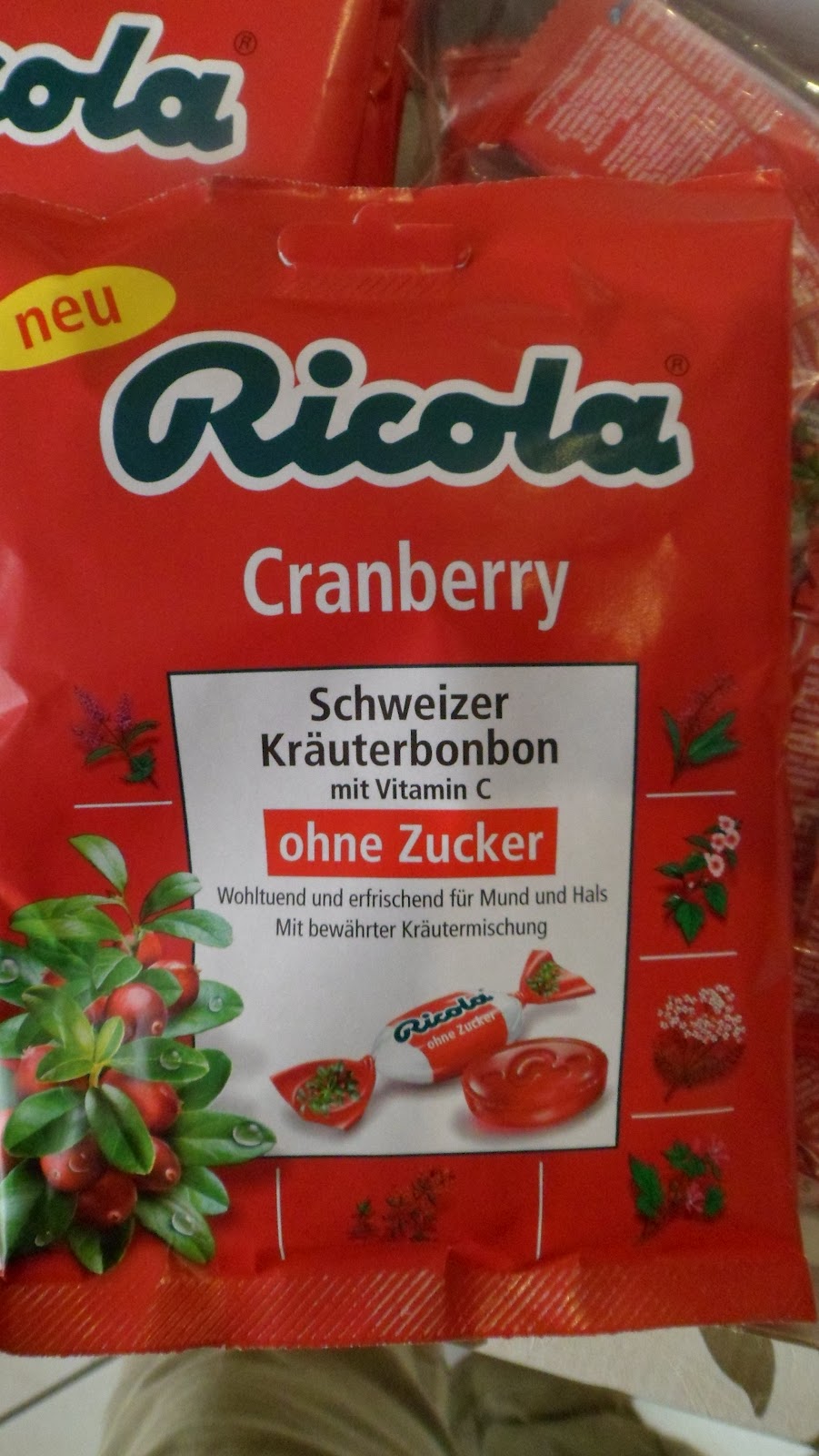 Buzzer Ricola Cranberry