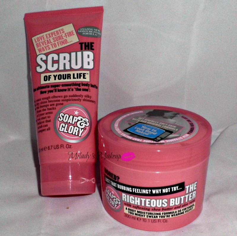 Soap and Glory The srub of your life The righteous butter
