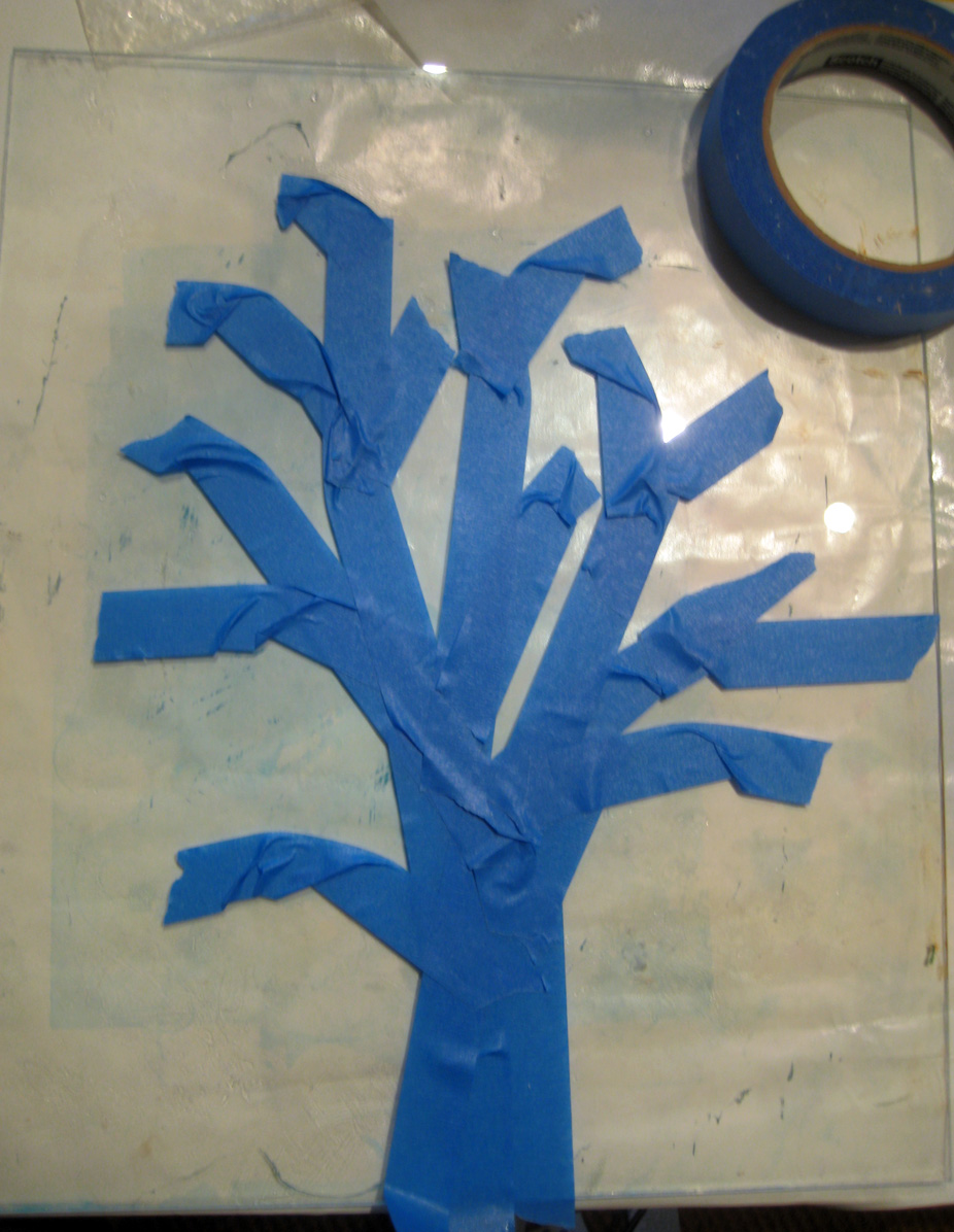 JaneVille Painters tape tutorial