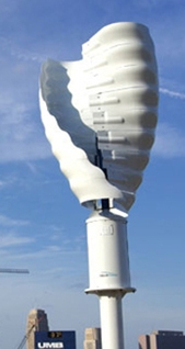 HELIX vertical axis wind turbine, CMU