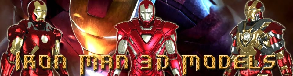 Iron Man 3D Models